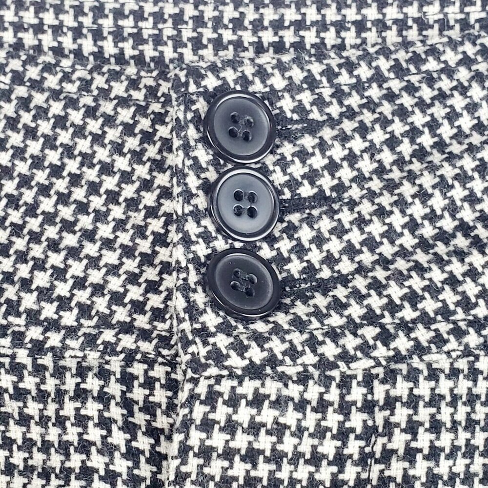 1st Kiss Juniors Shorts Black & White Houndstooth First Kiss Size 7 EUC - Picture 2 of 7